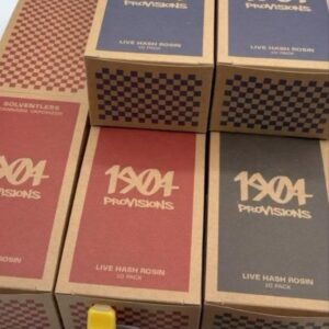 1904 Provisions disposable