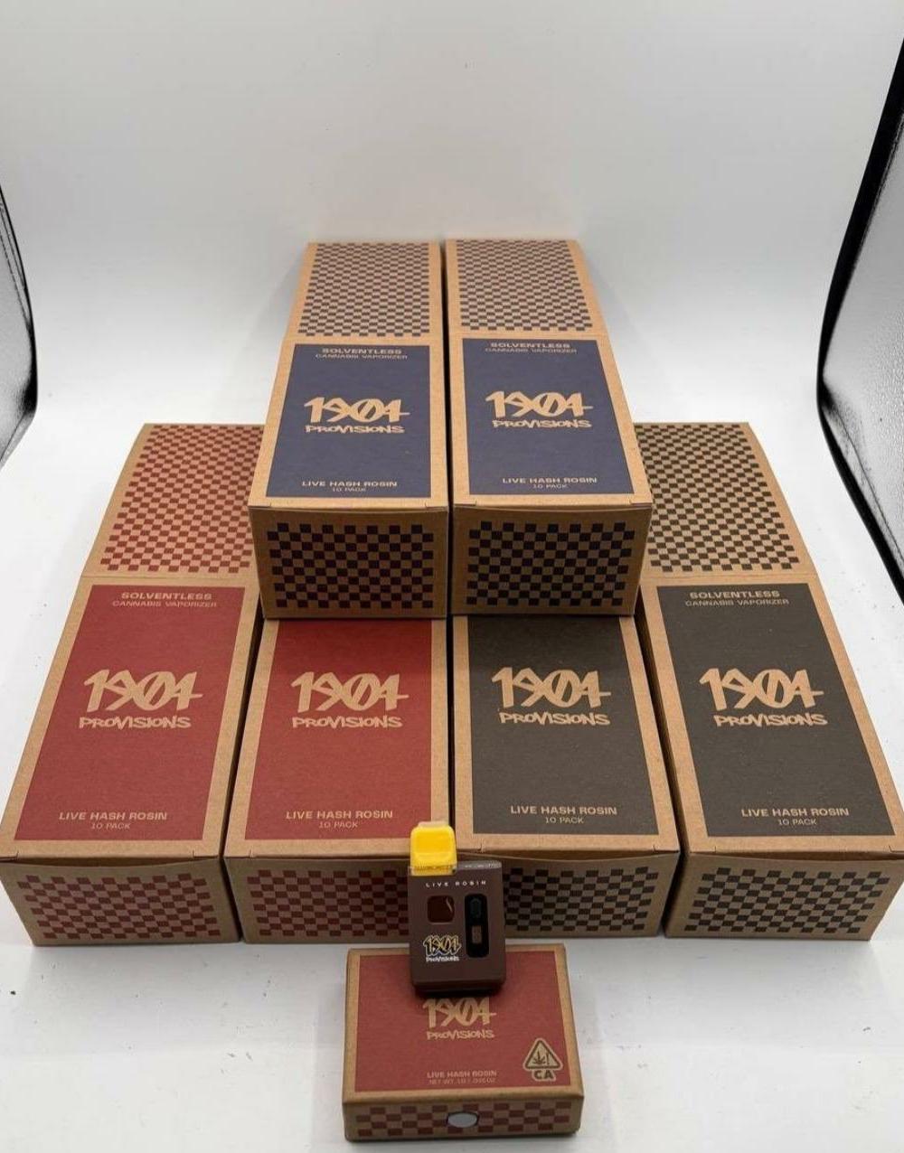 1904 Provisions Disposables 1904 Provisions Disposables