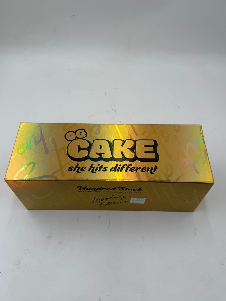OG Cake Legendary Edition Disposable OG Cake Legendary Edition Disposable