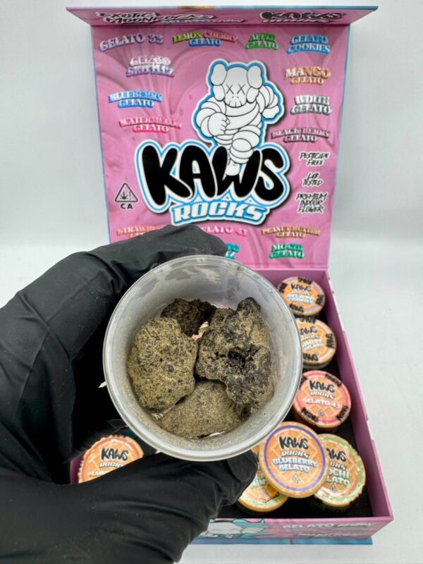 kaws Gelato moon rocks