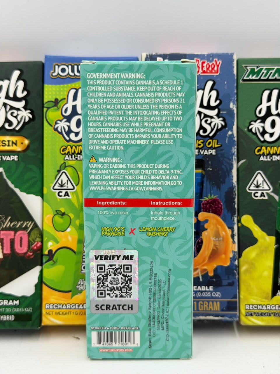 High 90's High 90's