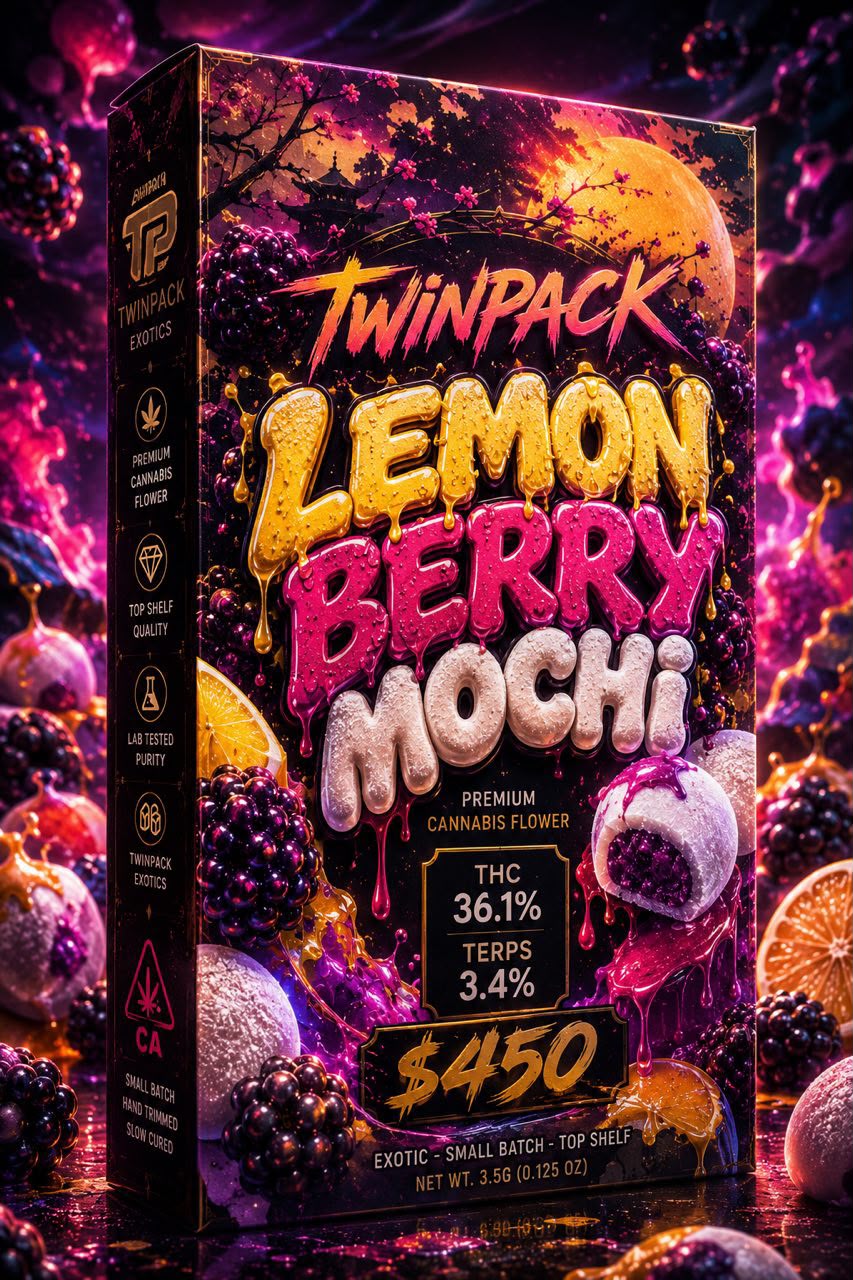 Lemon Berry Mochi Cannabis Strain Lemon Berry Mochi Cannabis Strain