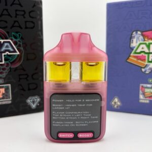 Arcadia 2G Disposable X-Ray Edition is a compact, ready-to-use disposable vape featuring a distinctive X-Ray Edition design and a 2-gram capacity.