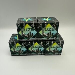 VUZE 100% Live Resin 1G Cartridges are pre-filled cannabis vape cartridges featuring a 1-gram live resin formulation. Designed for use with compatible vape hardware