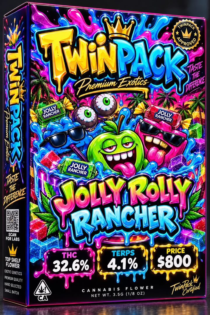 Jolly Rolly Rancher cannabis strain, Jolly Rolly Rancher strain, cannabis strain, cannabis flower, marijuana flower, cannabis genetics, cannabis cultivation, cannabis cannabinoids, THC cannabis, CBD cannabis, cannabis terpene profile, cannabis flower characteristics, cannabis product information, cannabis education, laboratory-tested cannabis, regulated cannabis products. Jolly Rolly Rancher cannabis strain, Jolly Rolly Rancher strain, cannabis strain, cannabis flower, marijuana flower, cannabis genetics, cannabis cultivation, cannabis cannabinoids, THC cannabis, CBD cannabis, cannabis terpene profile, cannabis flower characteristics, cannabis product information, cannabis education, laboratory-tested cannabis, regulated cannabis products.