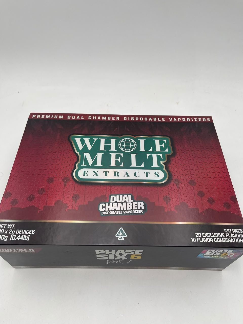 Whole Melts Phase 6 disposable Whole Melts Phase 6 disposable