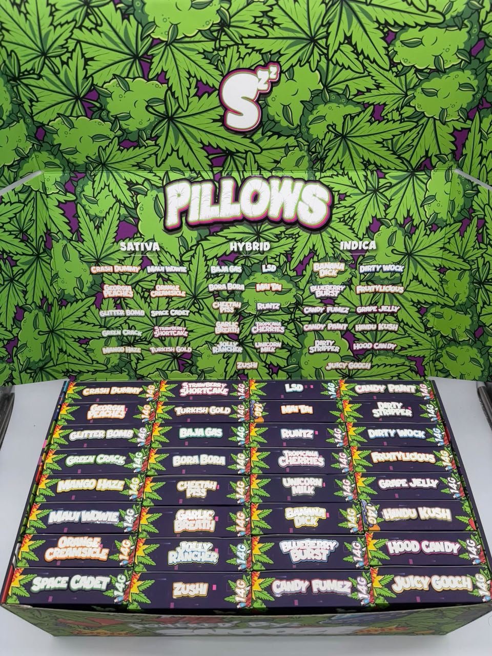 Explore Pillows Arcade Edition Fire Indoor Variety Box with 32 indoor flavors in one 1LB box, plus a rolling kit. Discover product details and specifications. Explore Pillows Arcade Edition Fire Indoor Variety Box with 32 indoor flavors in one 1LB box, plus a rolling kit. Discover product details and specifications.