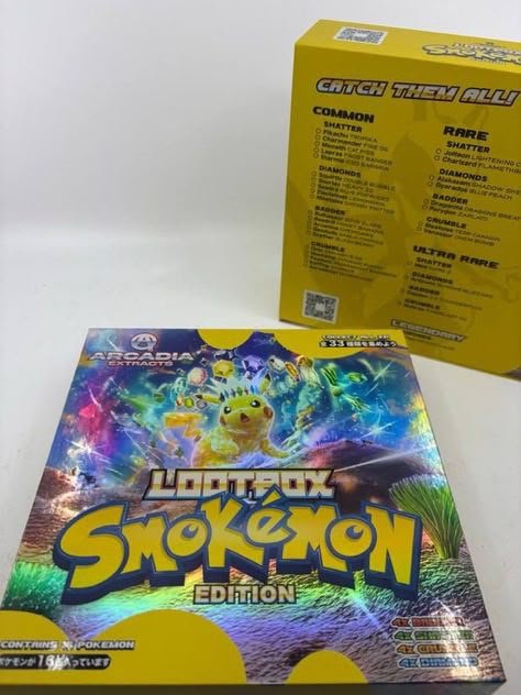 ARCADIA LOOTBOX SMOKEMON EDITION Wax ARCADIA LOOTBOX SMOKEMON EDITION Wax